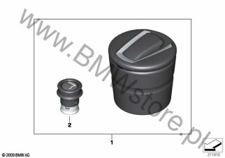Pakiet dla palących (51 16 2406360) na diagramie Pakiet dla palących dla BMW X1 E84 X1 16d SAV ECE