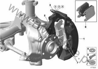 Śruba drążona (21 21 7767243) na diagramie Bremse Spec 2016