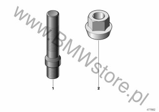 Wheel bolt front (36 10 8417045) na diagramie Śruba koła dla MS BMW Motorsport M235i Racing Coupé ECE