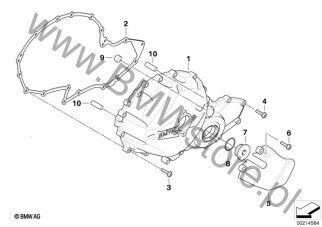 Śruba ISA (07 12 9907400) na diagramie Pokrywa obudowy silnika, prawa dla BMW A15 A15  USA