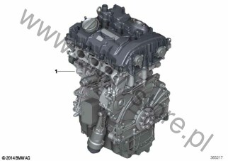 Zespół napędowy silnika dla BMW X1 F48 LCI SAV X1 25eX B38X ECE