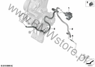 Sterownik podciśnienia pompa wody dla Mini Countryman F60 LCI Cooper SD B47D ECE