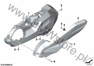 Osłona CVT dla BMW K08 C 400 GT 25 ECE