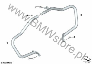 Elementy ochr. silnika, agregatu dla BMW K35 R 18 Transcont. USA