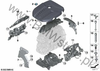 Akustyka silnika dla BMW 3' G20 Saloon LCI Limousine BMW ALPINA D3s B57R ECE