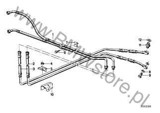 O-Ring na diagramie Chłodzenie oleju przekładniowego