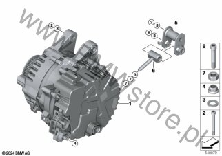 Maszyna elektryczna dla BMW K06 CE 02 USA