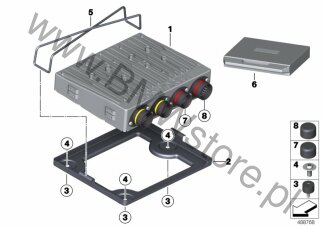 Śruba soczewkowa (11 00 7742141) na diagramie Sterownik podstawowy / MQ12DI dla MS BMW Motorsport M6 GT3 Coupé ECE