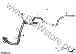 Przewody elastyczne dla BMW K08 C 400 GT 25 ECE