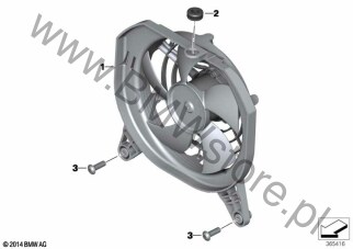 Wentylator elektr., zasysający dla BMW K53 R 1250 R USA