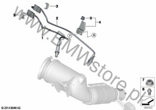Sonda lambda, regulacyjna na diagramie Sonda lambda/Elementy dod. 