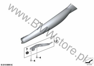 Śruba z łbem walcowym (07 12 9908279) na diagramie Tłumik tylny dla BMW K34  R 18  ECE
