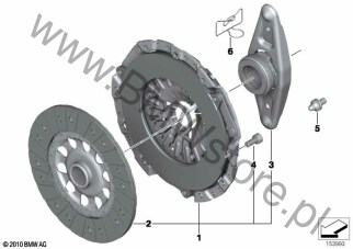 Sprzęgło mechaniczne dla BMW 3' G21 Touring 318i B48C ECE