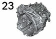 23. Skrzynia biegów, mechaniczna