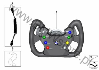 Steering wheel (32 33 8314868) na diagramie Steering wheel dla MS BMW Motorsport M4 GT4 Coupé USA
