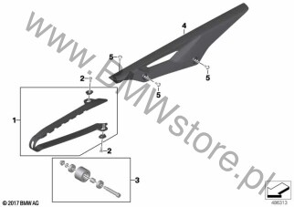 Osłona łańcucha na diagramie Osłona łańcucha 