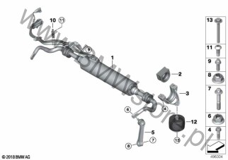 Stabilizator tylny / Dynamic Drive dla BMW X7 G07 SAV X7 40dX B57R ECE