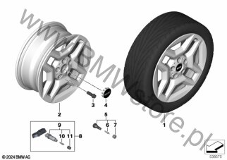 Alufelga MINI X-Spoke 981 17" dla Mini Aceman J05 SAV Aceman E HC0 ECE