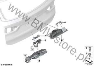 Tylna klapa/System zamykania dla BMW X1 F48 LCI SAV X1 25eX B38X ECE