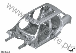 Szkielet karoserii dla Mini F65 5-drzwiowy Cooper C B38N ECE
