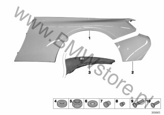 Nakrętka samozabezpieczająca na diagramie Poszerzenie ścianki bocznej