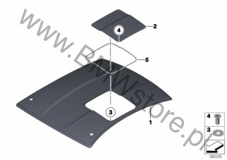 Śruba (07 14 8329521) na diagramie Dach dla MS BMW Motorsport M6 GT3 Coupé ECE