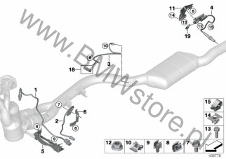 Sonda Monitor. Lambda Dla Bmw 1' E87 Lci 118I N43 5-Drzwiowy Ece - Zastosowanie