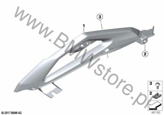 Osłona wspornika przedniego dla BMW K02 G 310 GS 20 USA