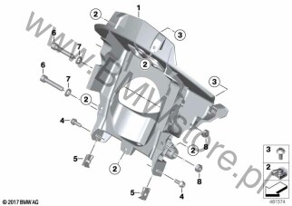 Belka przednia dla BMW K02 G 310 GS 20 USA