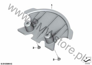 Osłona mostka widełek dla BMW K66 M 1000 RR USA