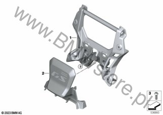 Szyba, mocowanie dla BMW K81 F 900 GS USA