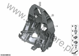Belka przednia dla BMW K81 F 900 GS USA