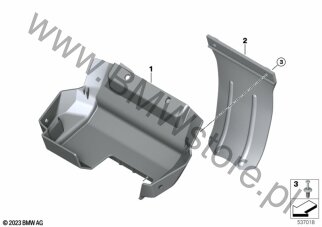 Osłona regulatora napięcia dla BMW K81 F 900 GS USA