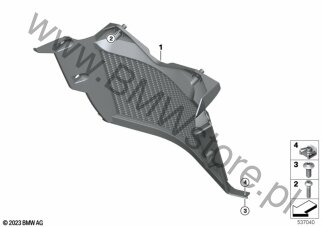 Kanał powietrza dla BMW K81 F 900 GS USA