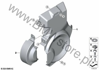 Obudowa silnika prawa dla BMW K06 CE 02 AM ECE