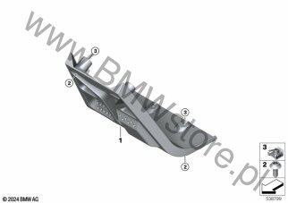 Obudowa dolna przednia dla BMW K06 CE 02 AM ECE