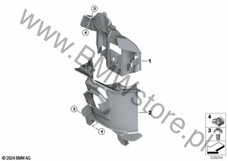 Osłona ramy dla BMW K06 CE 02 AM ECE