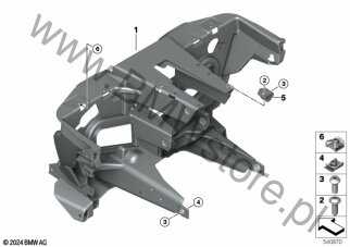 Belka przednia dla BMW K08 C 400 GT 25 ECE