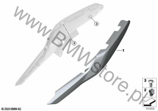 Osłona wnętrza bagażnika dla BMW K08 C 400 GT 25 ECE