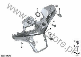 Osłona nóg dla BMW K08 C 400 GT 25 ECE