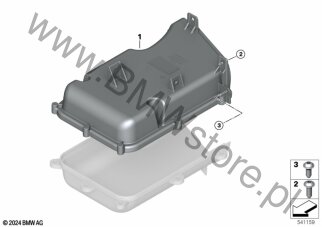 Pokrywa schowka góra dla BMW K08 C 400 GT 25 ECE