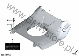 Osłona zbiornika środkowa dla BMW K09 C 400 X 21 ECE