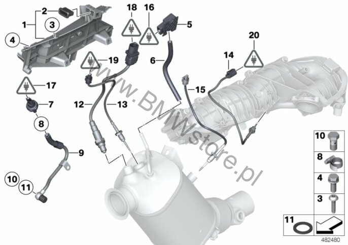 Bmw-Klub.pl • Zobacz Temat - Czujnik Ciśnienia Spalin N47