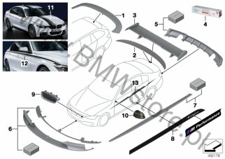 Doposażenie / Zmiana / Wyposażenie Dod. Bmw 3' F34 Gt 320Dx B47 Gran Turismo Ece - Grupa Części