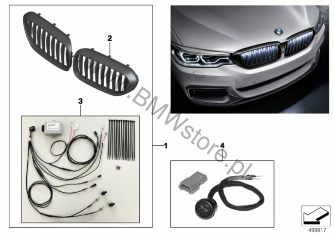 M Performance Parts BMW 5' G31 540dX Touring ECE Lista