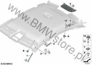 Osłona mikrofonu na diagramie Elementy dod. podsufitki 