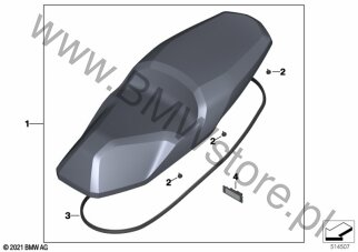 Kanapa (52 53 5A71017) na diagramie Kanapa dla BMW K09  C 400 X 21  ECE