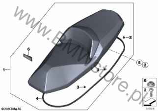 Kanapa (52 53 5A9B044) na diagramie Kanapa dla BMW K08  C 400 GT 25  ECE