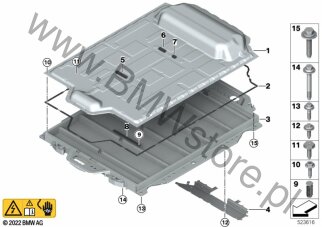 Obudowa akum. wysokonap. dla BMW i iX I20 LCI SAV iX xDrive60 XE2 ECE