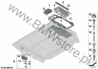 Sterowniki akum. wysokonap. dla BMW i iX I20 LCI SAV iX xDrive60 XE2 ECE
